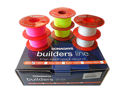 Donaghys - No. 12 Plaited Nylon Bricklayers Line - Lime