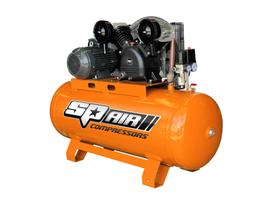 5.5Hp Twin Cast Electric Stationary Air Compressor
