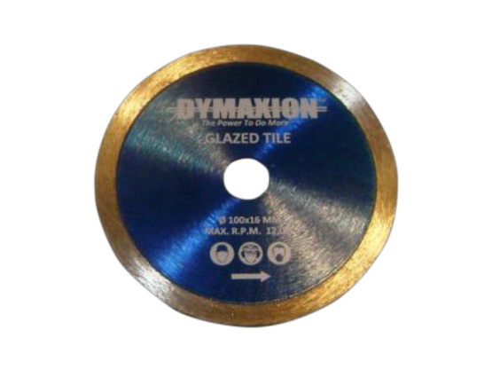Dymaxion Diamond Blades Continuous Rim for Cutting Glazed Tiles