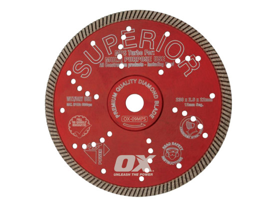 OX Professional MPS Turbo Superior Diamond Blade