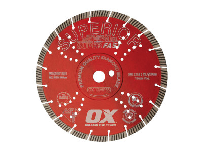 OX Professional MPSS Turbo Superior Diamond Blade