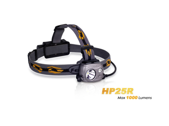 Fenix HP25R - 1000 Lumens Rechargeable LED Headlamp