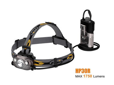 Fenix HP30R - 1750 Lumens Rechargeable LED Headlamp