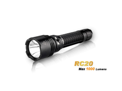 Fenix RC20 - 1000 Lumens Rechargeable LED Torch