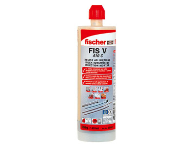 Fischer FIS V 410 C – Injection Mortar (water filled holes)