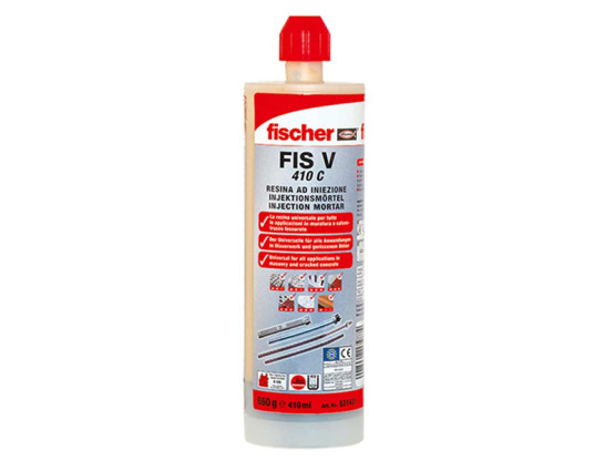 Fischer FIS V 410 C – Injection Mortar (water filled holes)