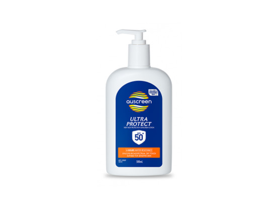 Auscreen Ultra Protect Sunscreen 50+ - 500 ml Pump Pack 