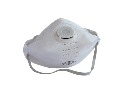 On Site Safety P2 Dust Mask (Flat Fold) with Valve