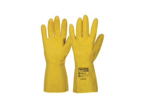 ProChoice Yellow Silverlined Gloves 
