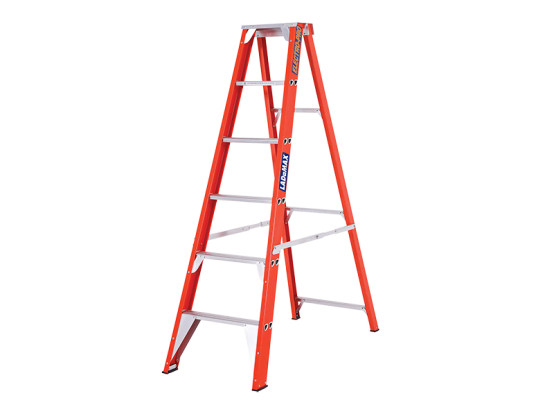 Step Ladders Single Sided - Fibreglass