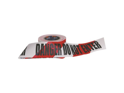 ProChoice Barricade Tape DANGER DO NOT ENTER Print  - 100m x 75mm